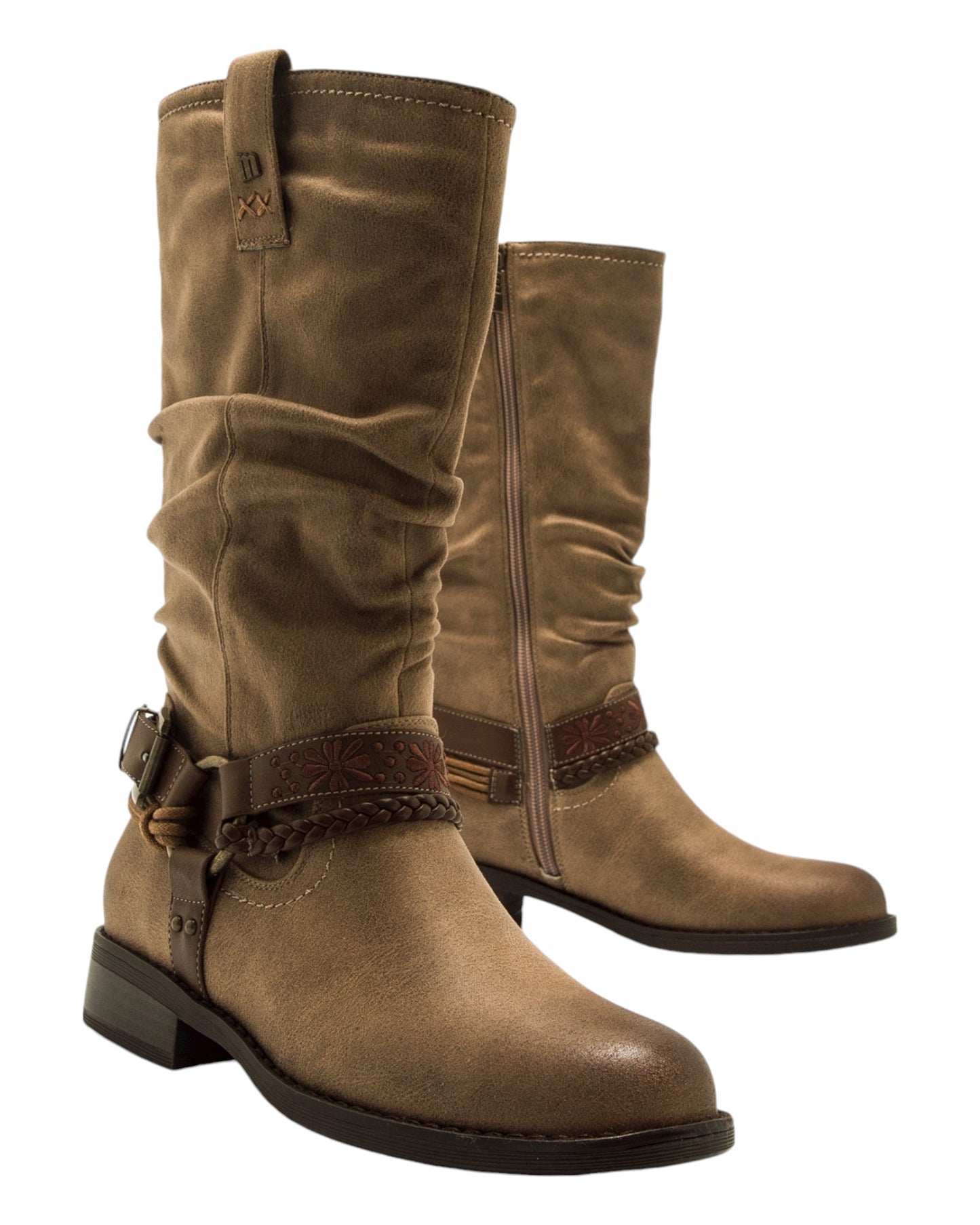 BOTAS DE MUJER MUSTANG 59347 EN TAUPE