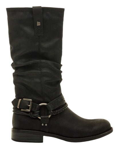 BOTAS DE MUJER MUSTANG 59347 EN NEGRO