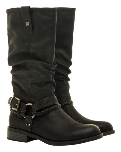 BOTAS DE MUJER MUSTANG 59347 EN NEGRO