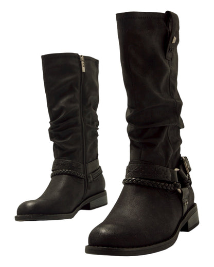 BOTAS DE MUJER MUSTANG 59347 EN NEGRO