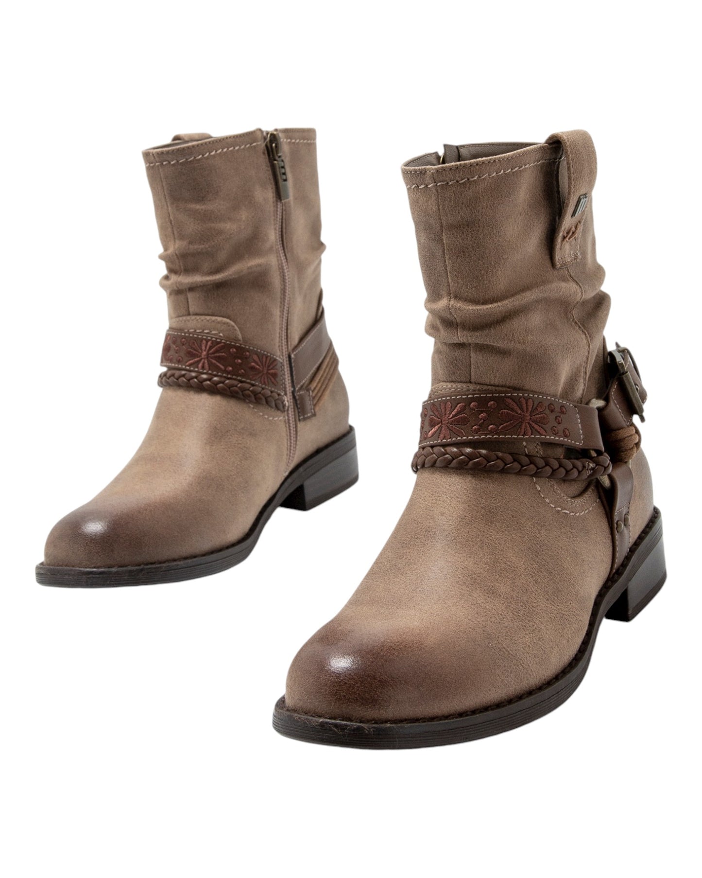 BOTAS DE MUJER MUSTANG 59349 EN TAUPE