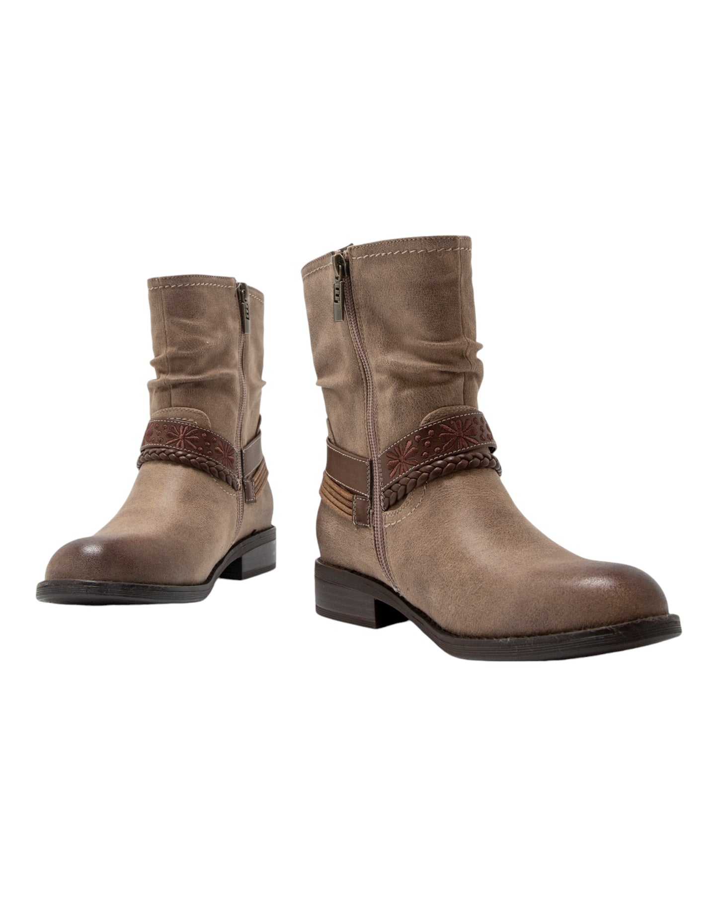 BOTAS DE MUJER MUSTANG 59349 EN TAUPE