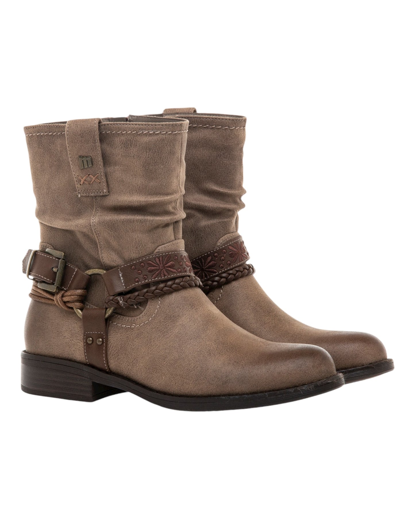 BOTAS DE MUJER MUSTANG 59349 EN TAUPE