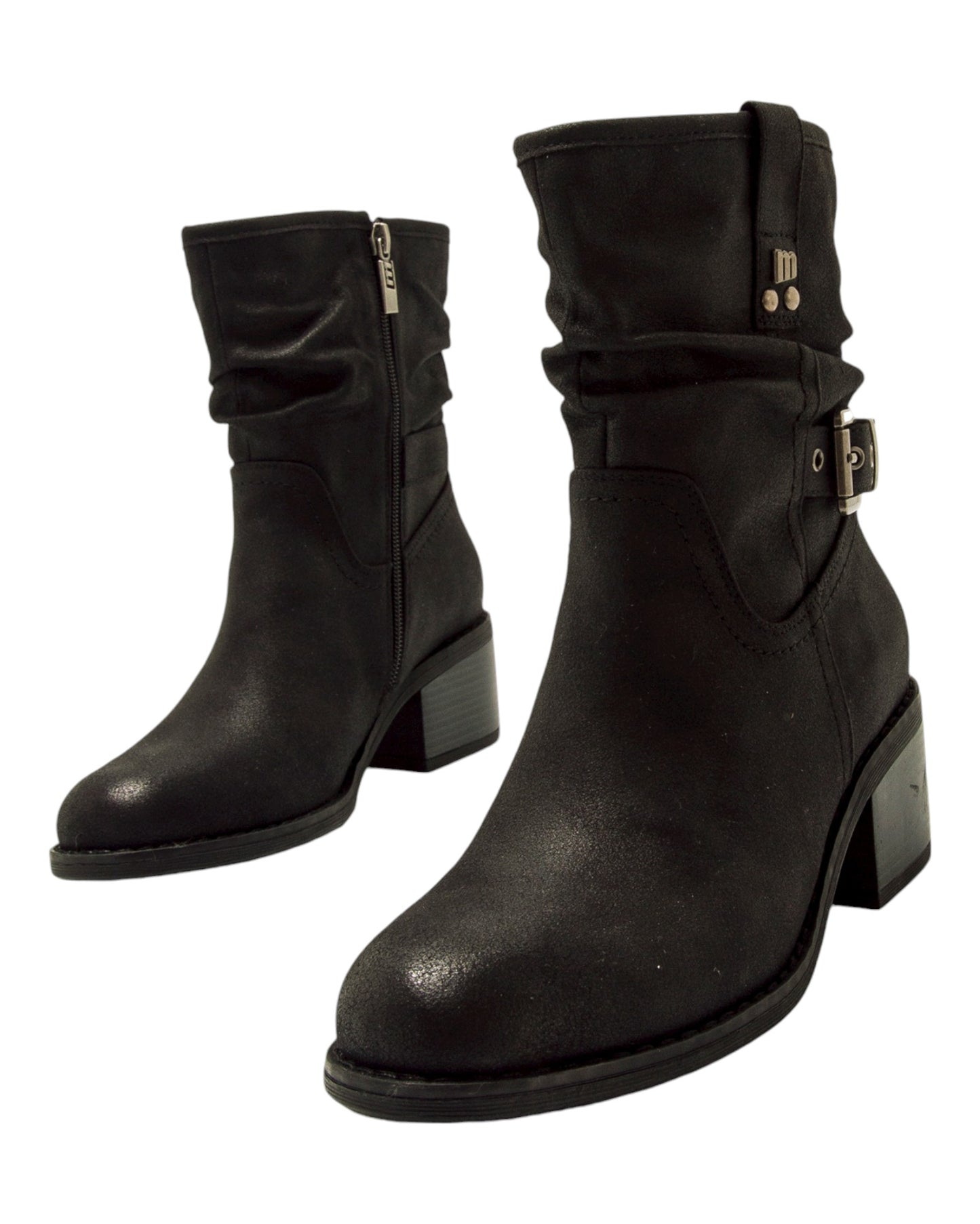 BOTINES DE MUJER MUSTANG 59351 EN NEGRO