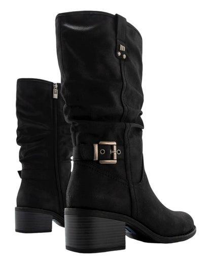 BOTAS DE MUJER MUSTANG 59352 EN NEGRO