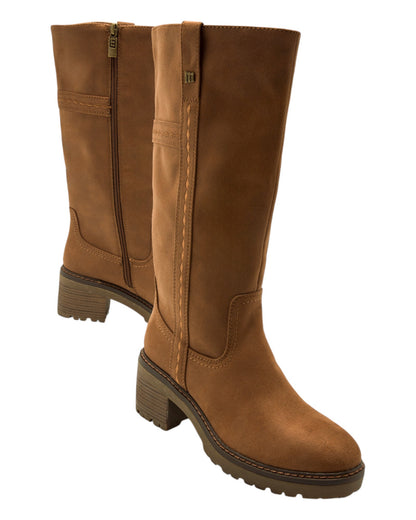 BOTAS DE MUJER MUSTANG 59380 EN CUERO