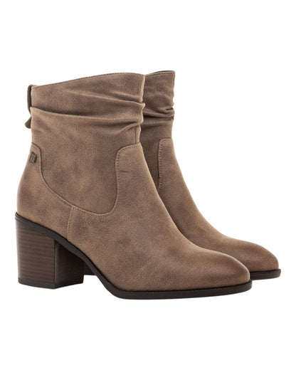 BOTINES DE MUJER MUSTANG 59501 EN TAUPE