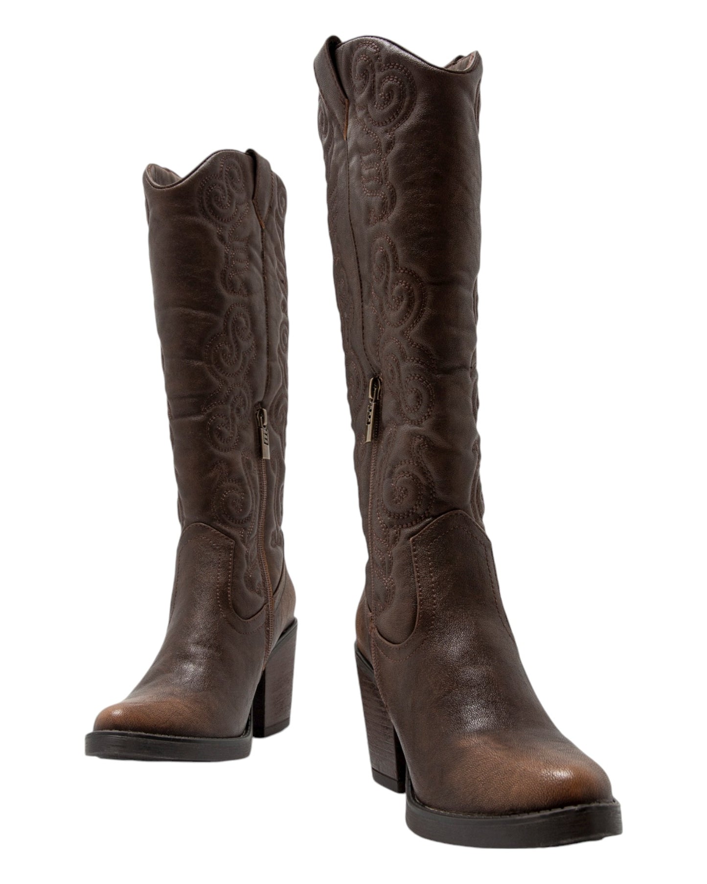 BOTAS DE MUJER MUSTANG 59582 EN CUERO