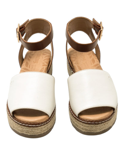 SANDALIAS DE MUJER MUSTANG 59617 EN BLANCO