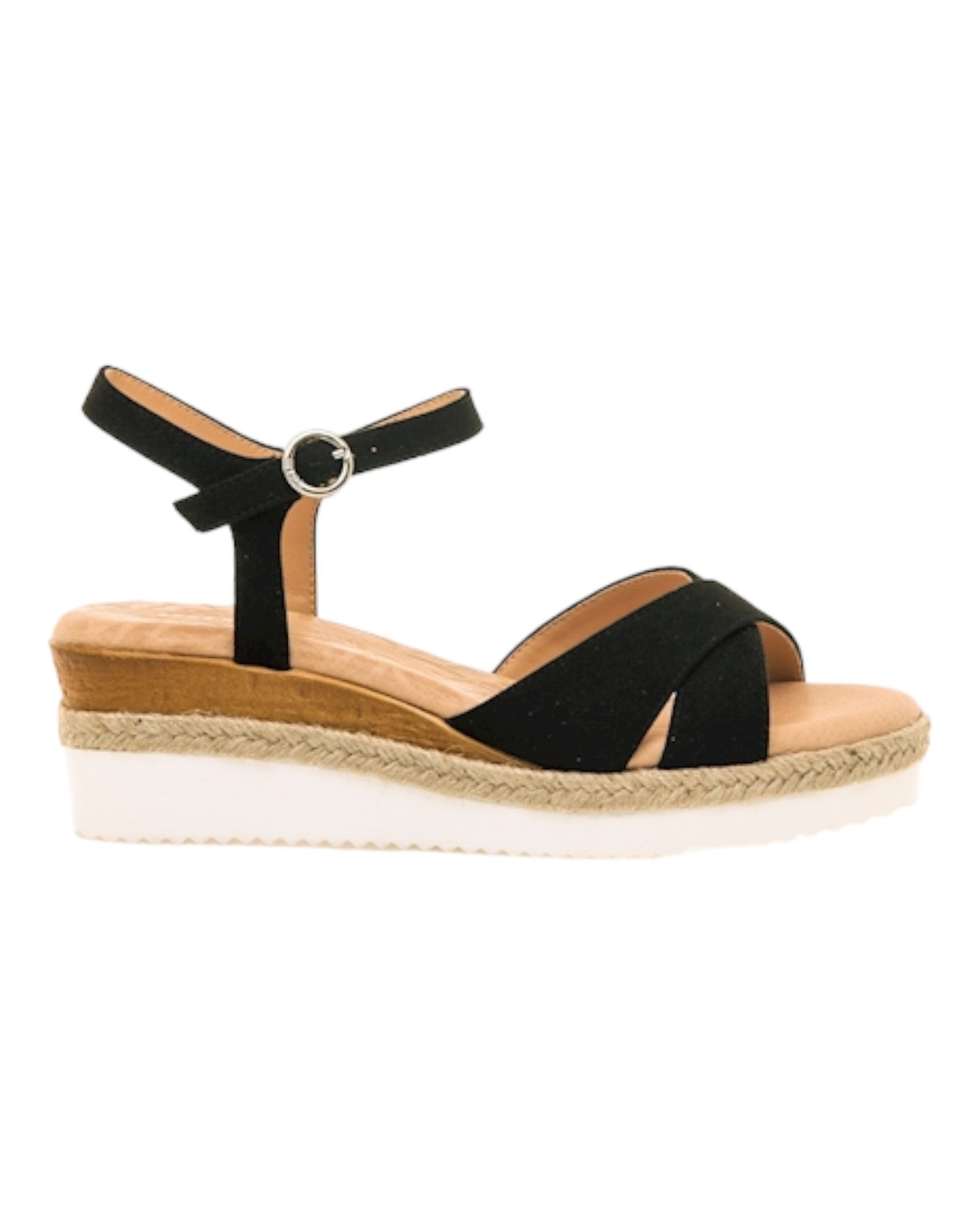 SANDALIAS DE MUJER MUSTANG 59715 EN NEGRO