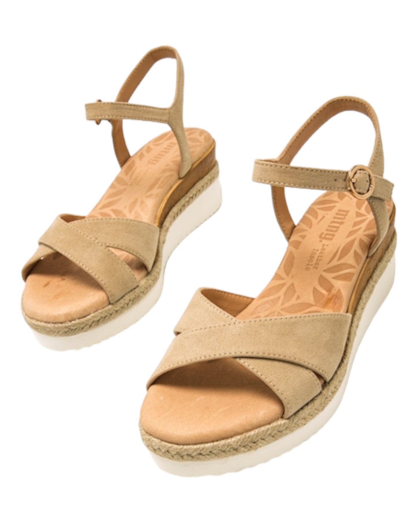 SANDALIAS DE MUJER MUSTANG 59715 EN BEIGE