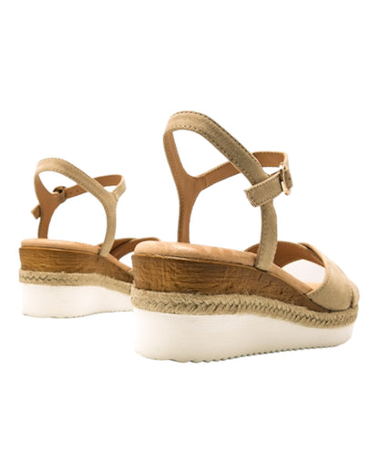 SANDALIAS DE MUJER MUSTANG 59715 EN BEIGE