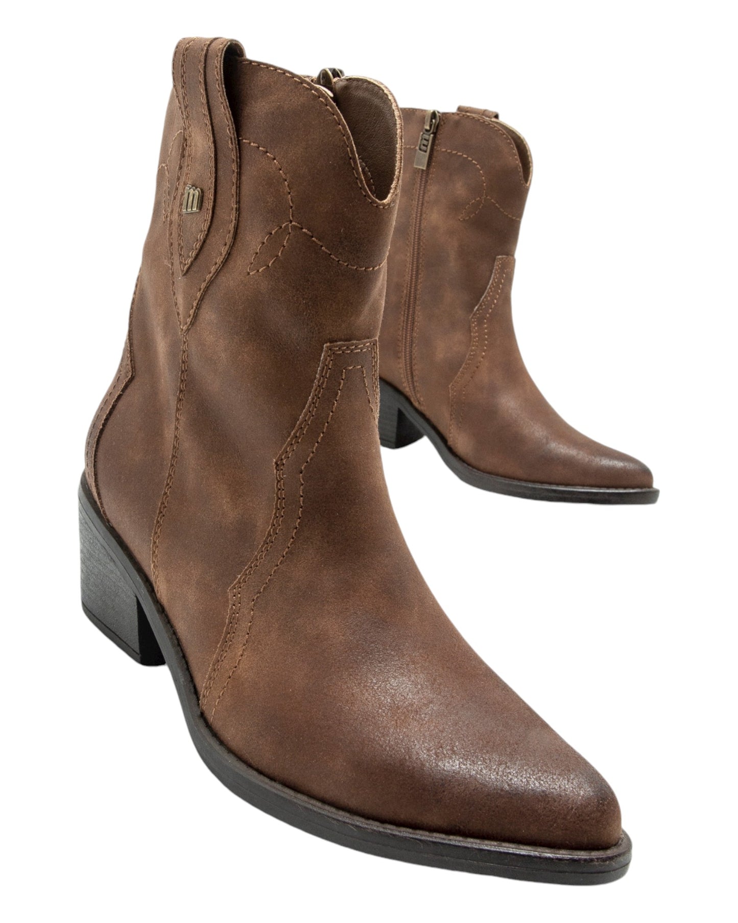 BOTAS DE MUJER MUSTANG 59845 EN CUERO