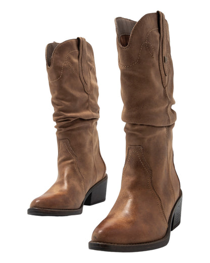 BOTAS DE MUJER MUSTANG 59846 EN TAUPE