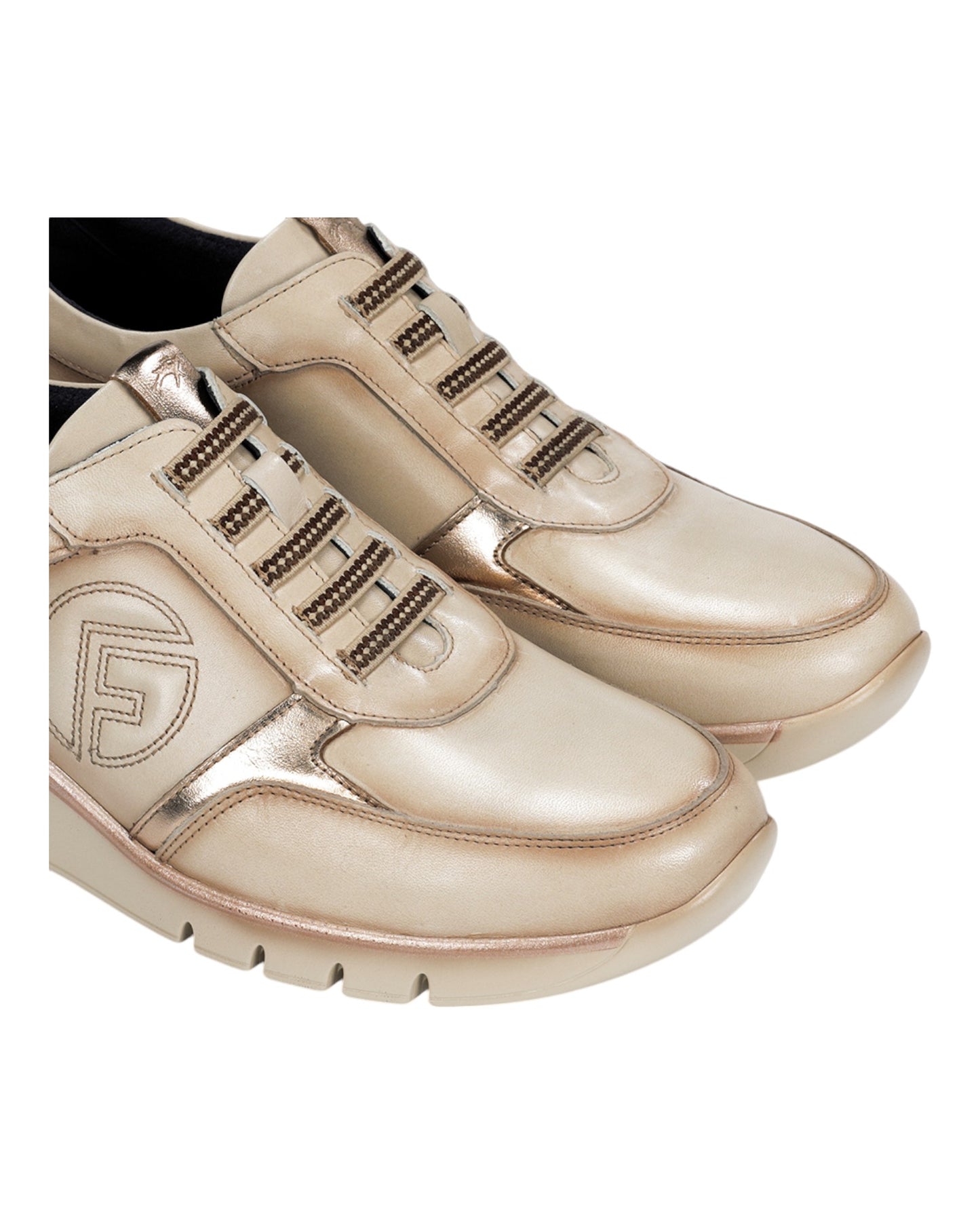 DEPORTIVOS DE MUJER FLUCHOS  F2074 EN BEIGE