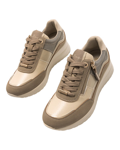 DEPORTIVOS DE MUJER MUSTANG 60363 EN BEIGE