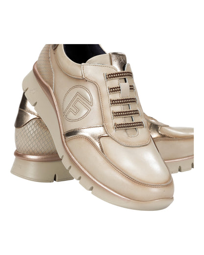 DEPORTIVOS DE MUJER FLUCHOS  F2074 EN BEIGE