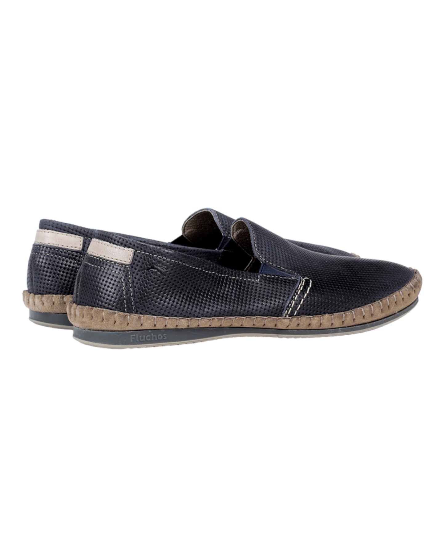 ZAPATOS DE HOMBRE FLUCHOS 8674 EN MARINO