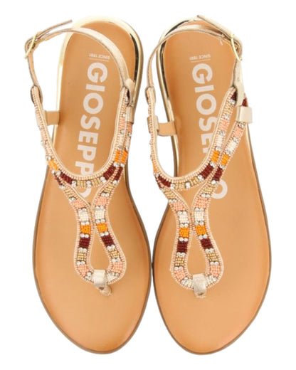 SANDALIAS DE MUJER GIOSEPPO 72026-P EN ORO