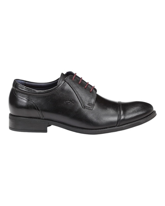 ZAPATOS DE HOMBRE FLUCHOS  8412 EN NEGRO