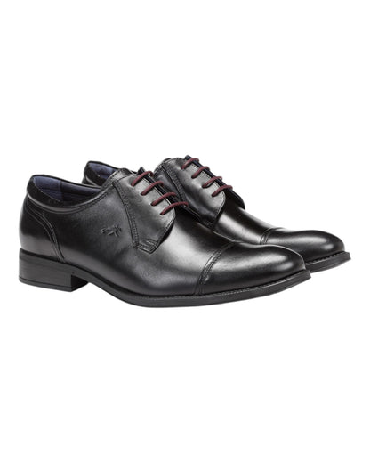 ZAPATOS DE HOMBRE FLUCHOS  8412 EN NEGRO