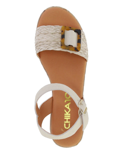 SANDALIAS DE MUJER CHIKA10 ATHENEA 18 EN BEIGE