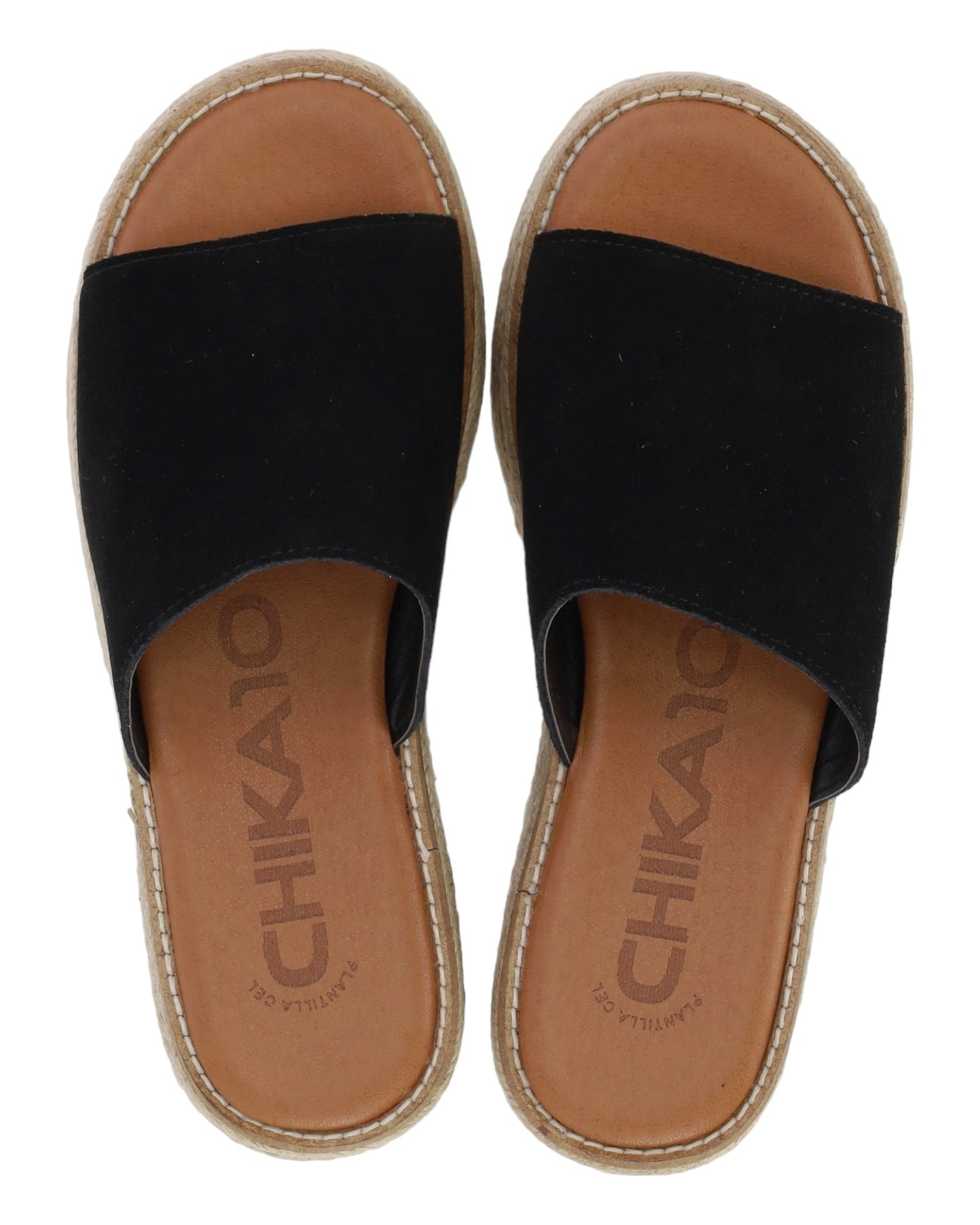 SANDALIAS DE MUJER CHIKA10 BONNA 24 EN NEGRO