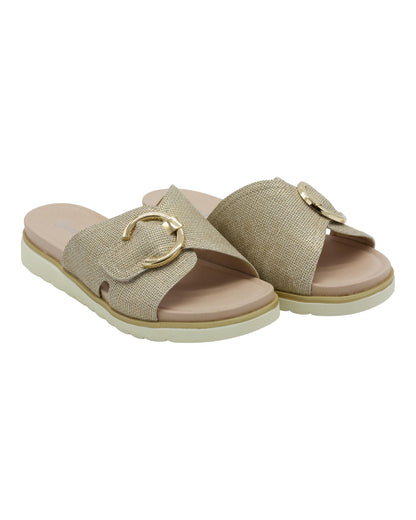 SANDALIAS DE MUJER MYSOFT 24M063 EN PLATINO