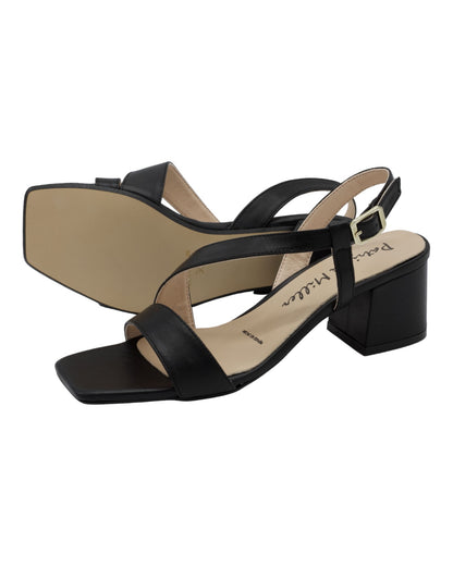 SANDALIAS DE MUJER PATRICIA MILLER 6292F EN NEGRO