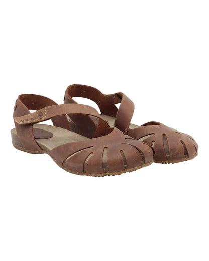 SANDALIAS DE MUJER INTER-BIOS 4456 EN CUERO