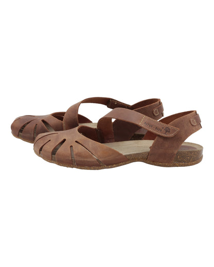 SANDALIAS DE MUJER INTER-BIOS 4456 EN CUERO