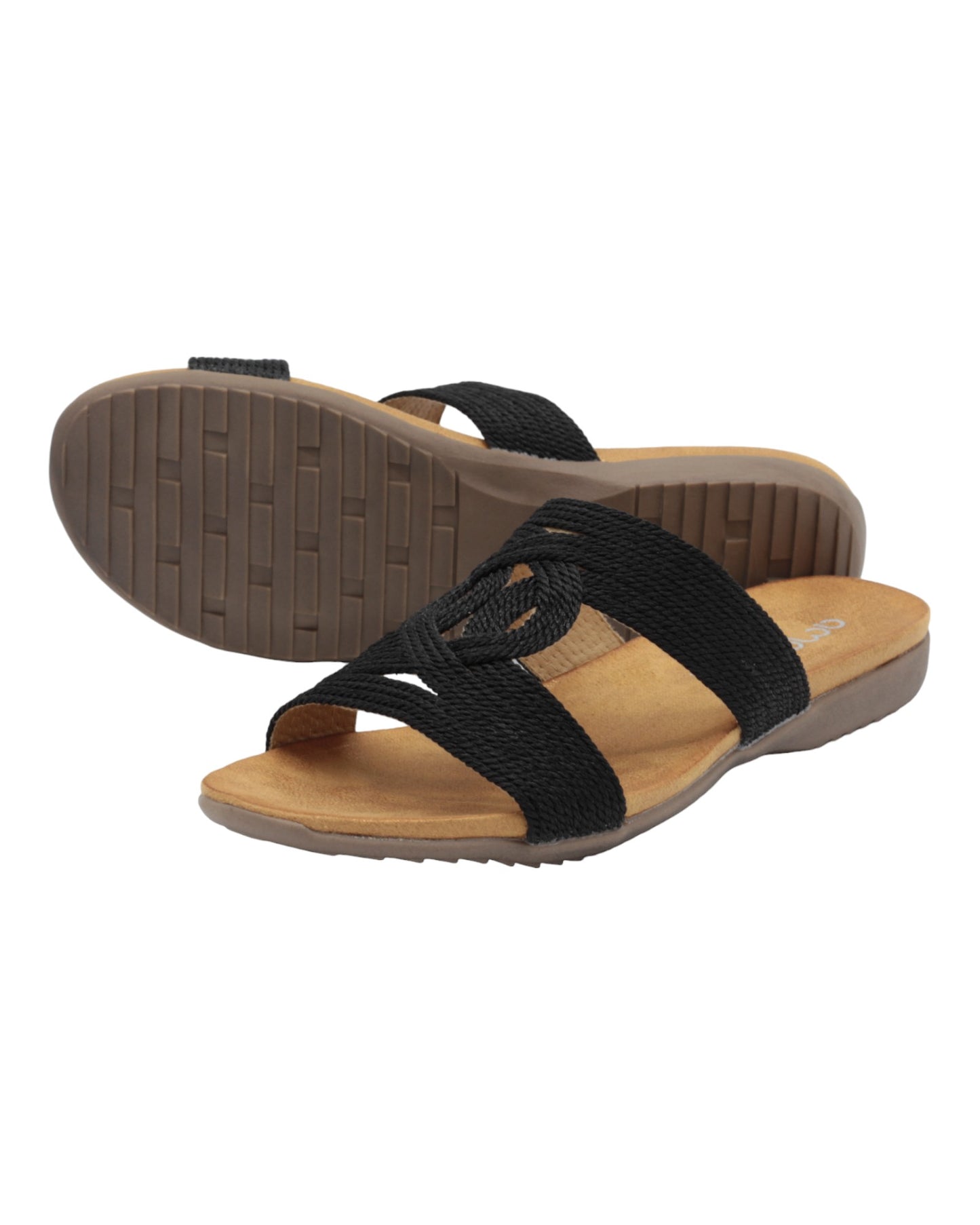 SANDALIAS DE MUJER AMARPIES ABZ23575 EN NEGRO