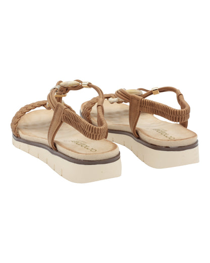 SANDALIAS DE MUJER AMARPIES ABZ26670 EN CUERO