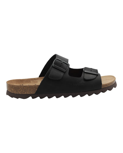 SANDALIAS DE HOMBRE INTER-BIOS 9560-SM EN NEGRO