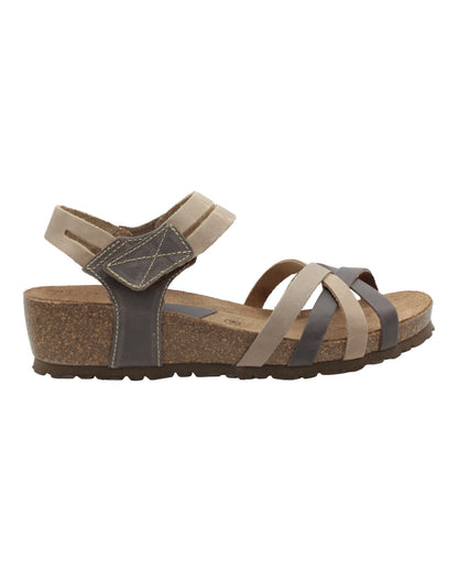 SANDALIAS DE MUJER INTER-BIOS 5338 PARDO-GRIS