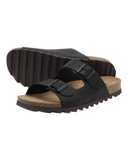 SANDALIAS DE HOMBRE INTER-BIOS 9560-SM EN NEGRO