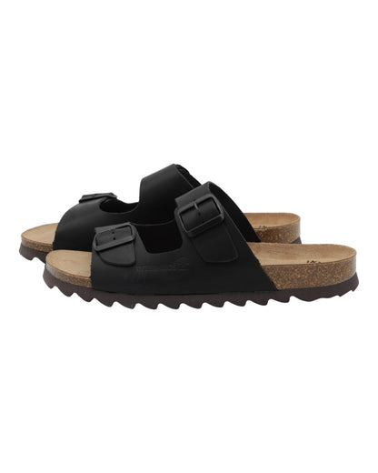 SANDALIAS DE HOMBRE INTER-BIOS 9560-SM EN NEGRO