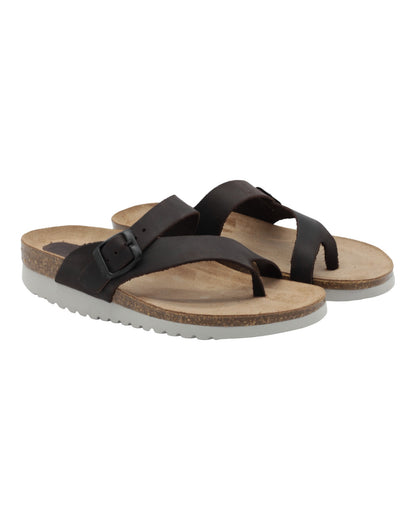 SANDALIAS DE MUJER INTER-BIOS 7119-MG EN MARRON