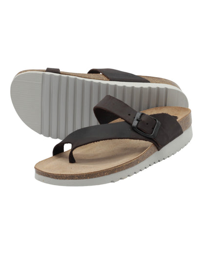 SANDALIAS DE MUJER INTER-BIOS 7119-MG EN MARRON