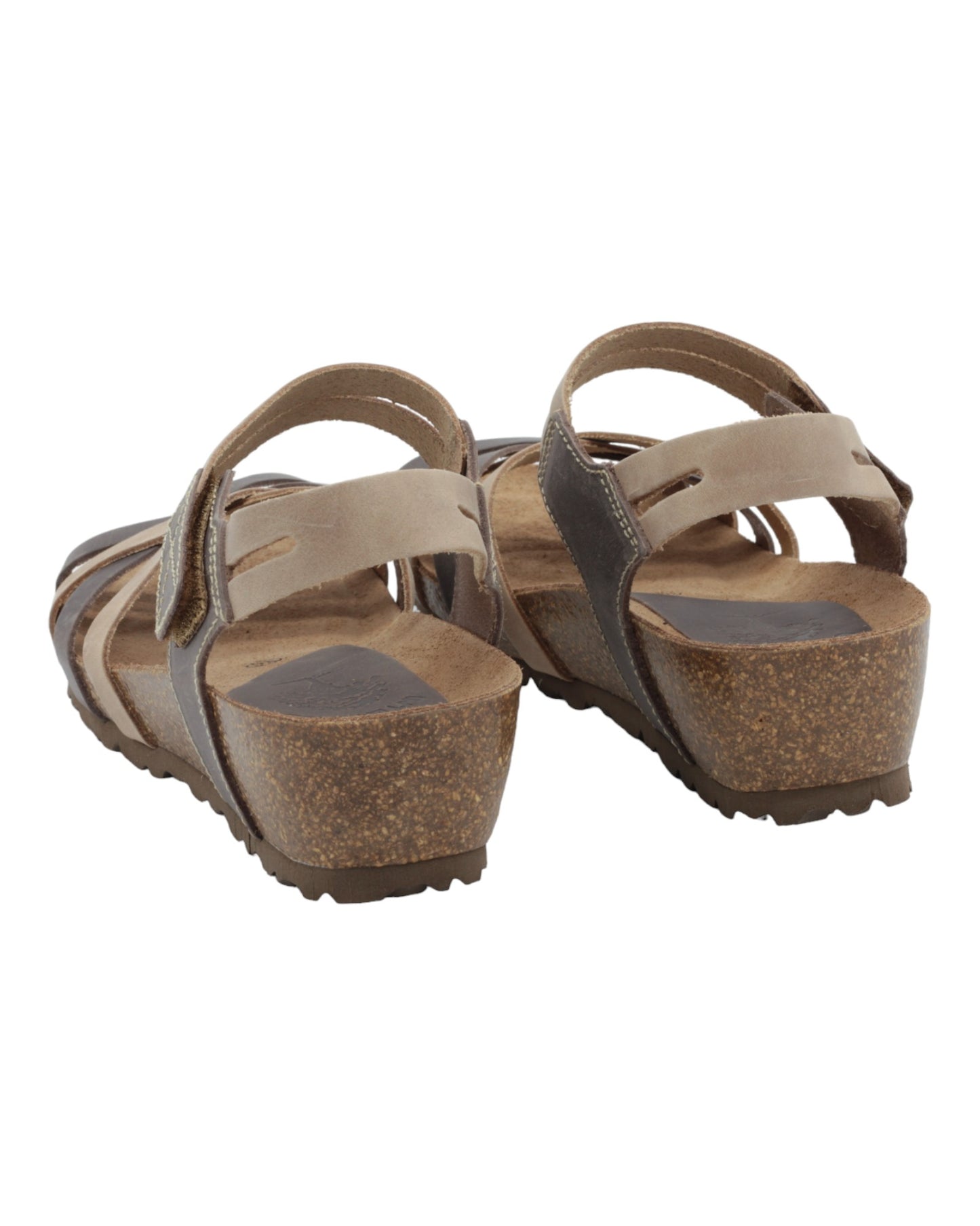 SANDALIAS DE MUJER INTER-BIOS 5338 PARDO-GRIS