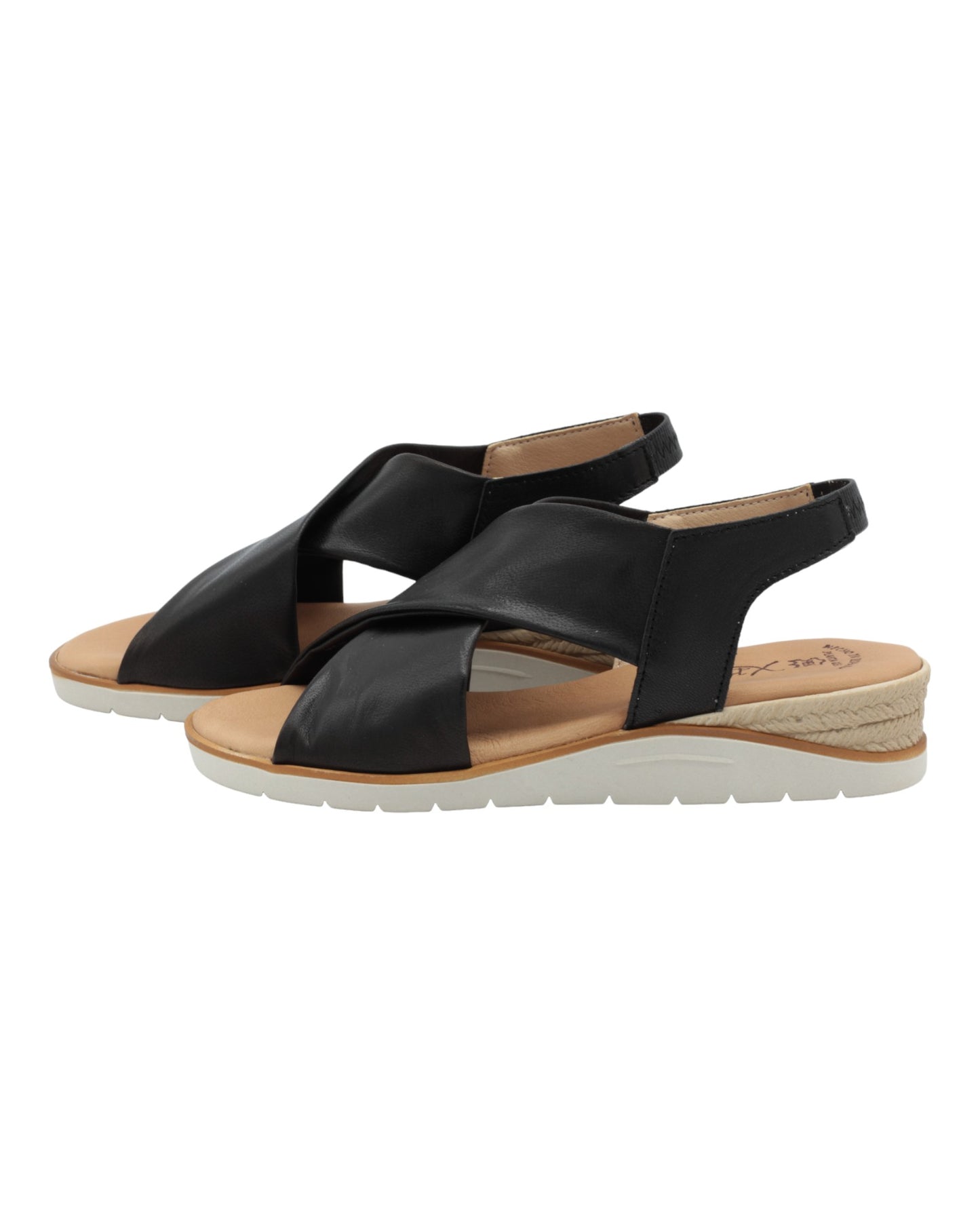 SANDALIAS DE MUJER XBONITA J-091 EN NEGRO