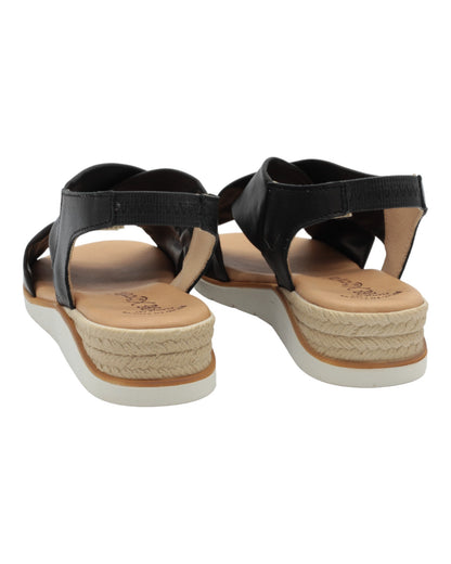 SANDALIAS DE MUJER XBONITA J-091 EN NEGRO