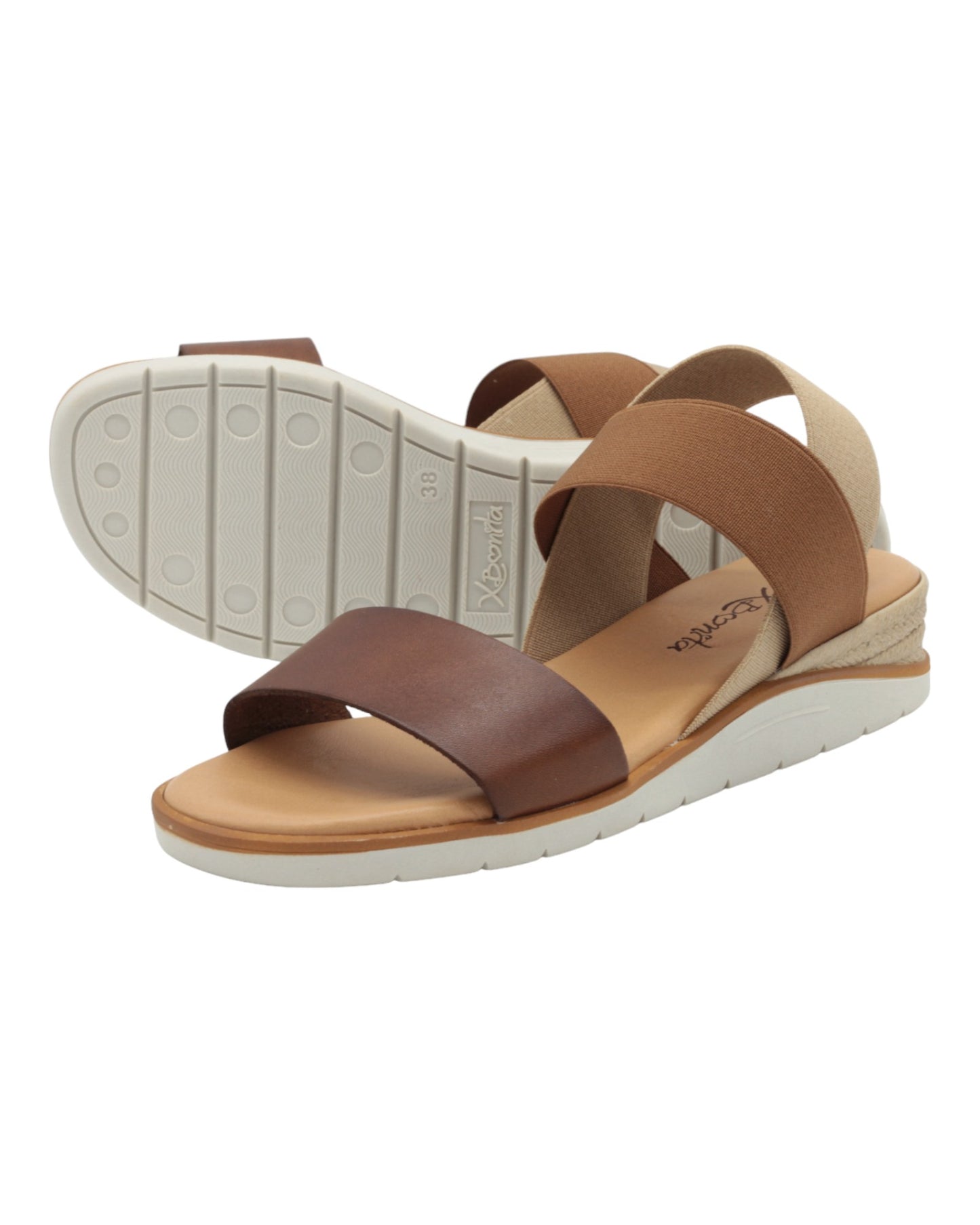 SANDALIAS DE MUJER XBONITA 4409 EN CUERO