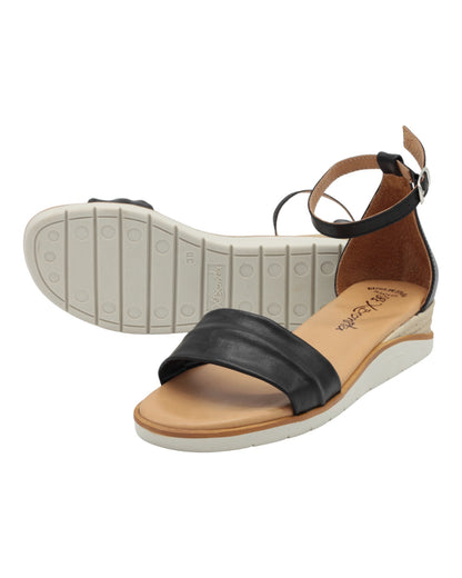 SANDALIAS DE MUJER XBONITA 2169T2139 EN NEGRO