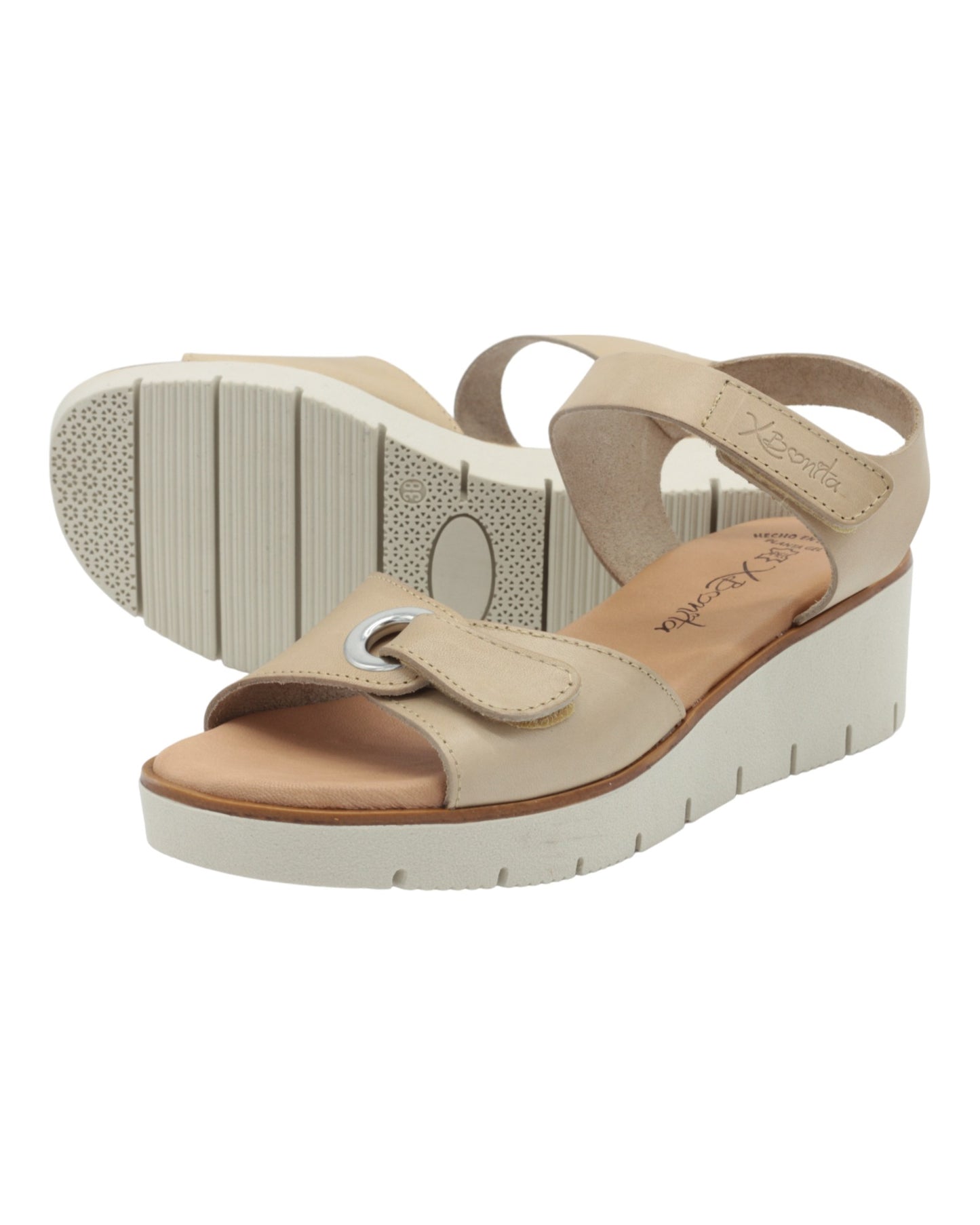 SANDALIAS DEA MUJER XBONITA 9963 EN BEIGE