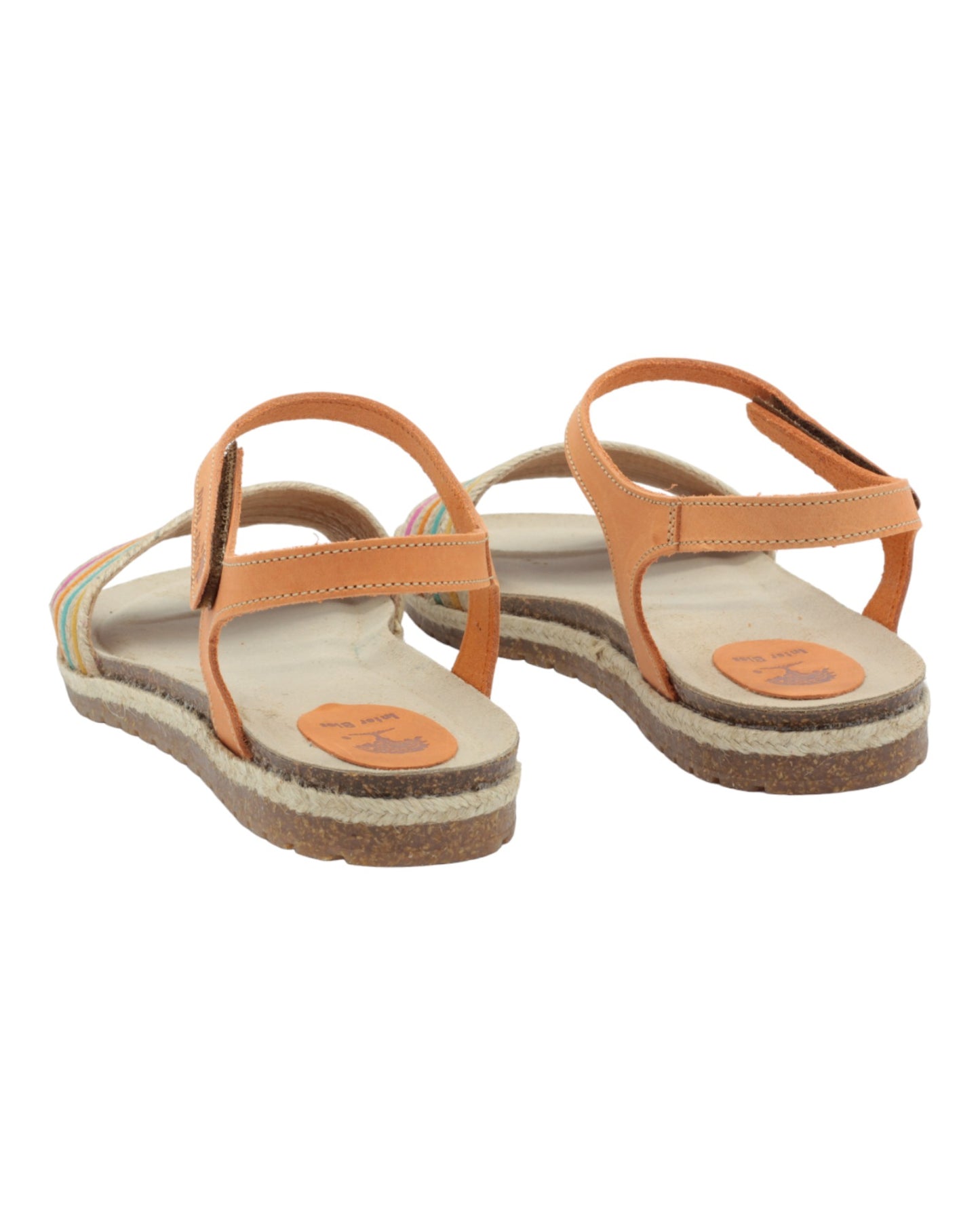 SANDALIAS DE MIUJER INTER-BIOS 2211 EN MULTI-NARANJA