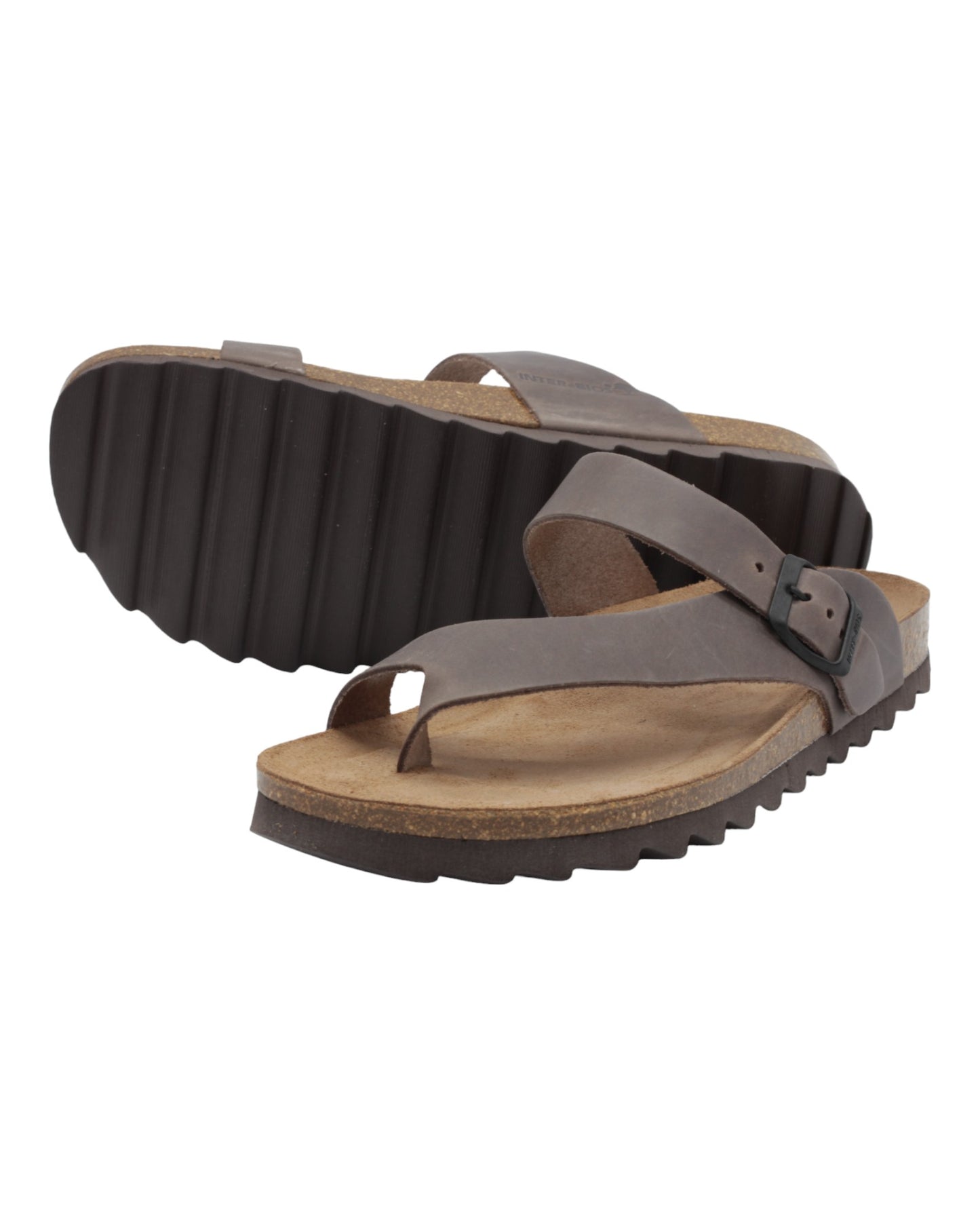 SANDALIAS DE HOMBRE INTER-BIOS 9511-SM EN TAUPE