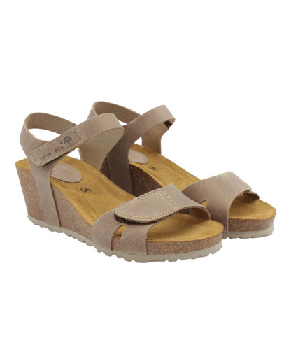 SANDALIAS DE MUJER INTER-BIOS 5611 EN BEIGE