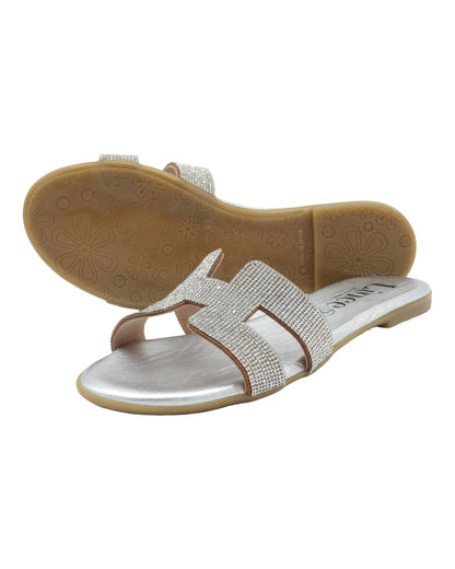 SANDALIAS DE MUJER LINCE 92802 ATENEA EN PLATA