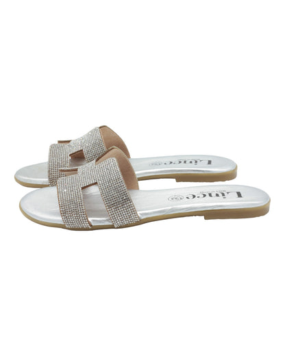 SANDALIAS DE MUJER LINCE 92802 ATENEA EN PLATA